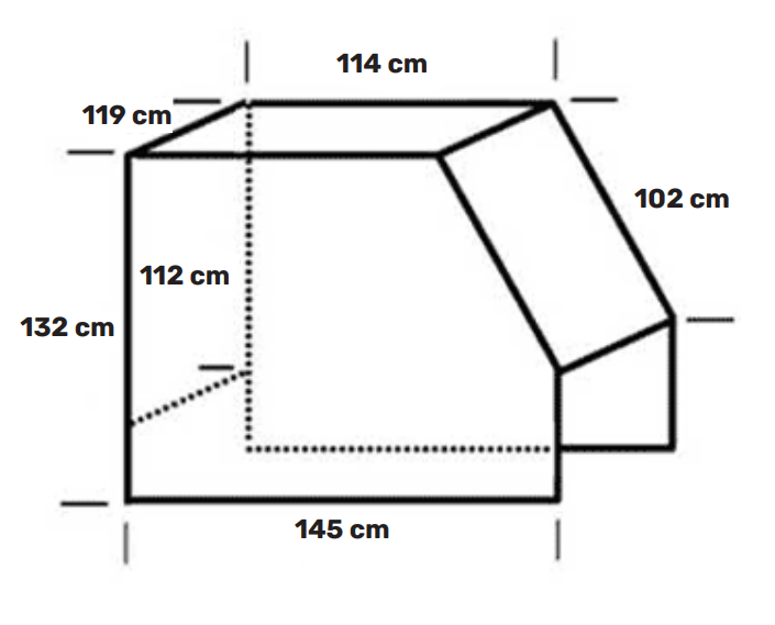 Configuración de atrium en tamaño 'standard'