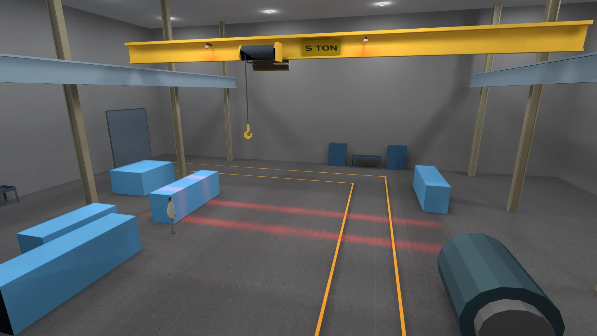 Aplicación en grúa viajera 1