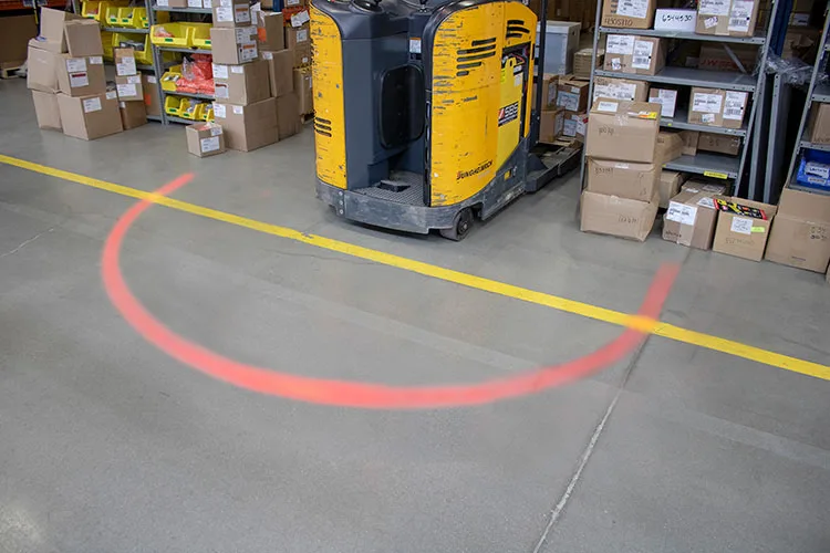 Aplicación barrera zona seguridad 2